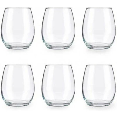 Afbeelding van Pasabahce Drinkglazen/waterglazen Tumblers luxe glas set 18x stuks 350 ml Drinkglazen