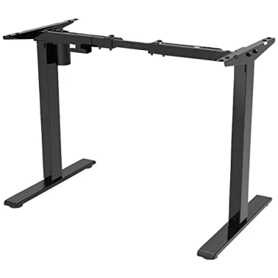 Afbeelding van SpeaKa Professional Zit sta bureauframe Elektrisch in hoogte verstelbaar Hoogte: 710 tot 1210 mm (b x d) 1040 600 Zwart SP SDF 501 10108192