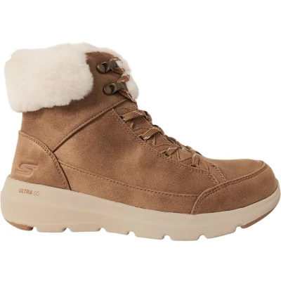 Afbeelding van Skechers Glacial Ultra Sneaker voor dames, Kastanje, 38.5 EU