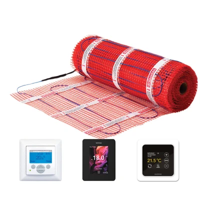 Afbeelding van Warmup 200W StickyMat Set 8m² + gratis thermostaat Levenslang Garantie 200Watt/m² Elektrische vloerverwarming