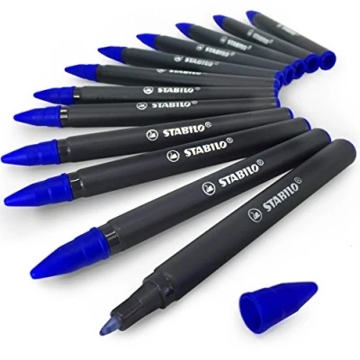 Afbeelding van Stabilo Easy Start balpenvulling, 0,5 mm, blauw, 4 sets