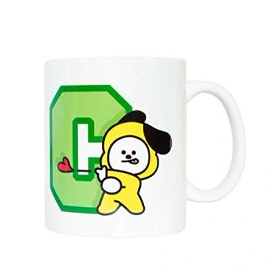 Afbeelding van Grupo Erik Mok Bt21 Cimmy Junior 300 Ml Keramiek Wit/groen/geel