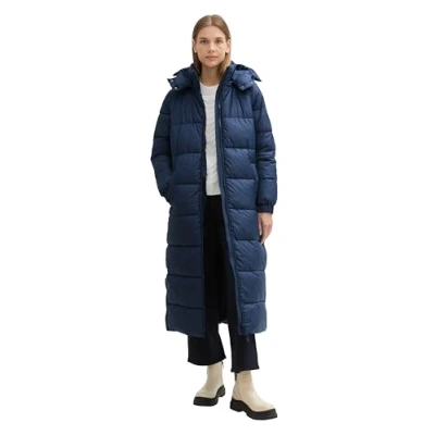 Afbeelding van TOM TAILOR Denim Dames 1044672 jas, 10668 Sky Captain Blue, M, M