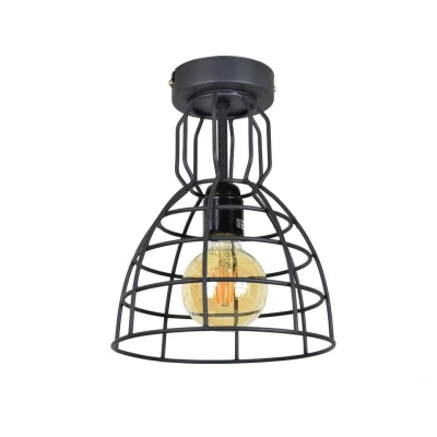Afbeelding van Plafondlamp Francis Small Ã ̃20x28 Vintage black