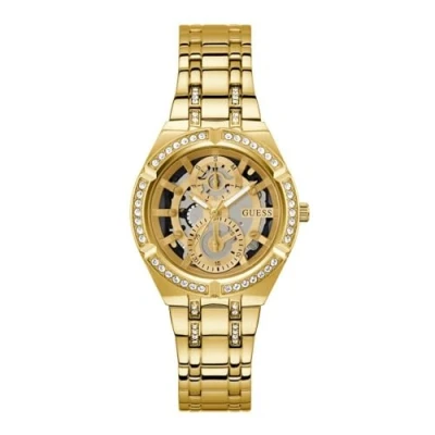 Afbeelding van Guess Allara Horloge Gold coloured, Dames, Maat: One Size, coloured