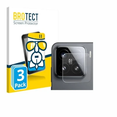 Afbeelding van BROTECT Screenprotector voor Xiaomi 15 (ALLEEN Camera Lens) Folie Beschermfolie Beschermglas transparant (3 Stuks)