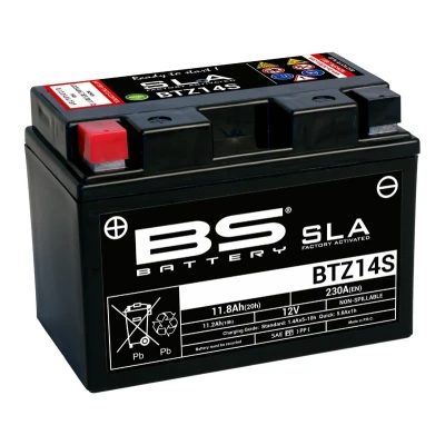 Afbeelding van Bs Battery Btz14S / Ytz14S Accu Geseald Af Fabriek