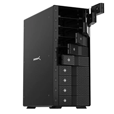Afbeelding van SABRENT 10 Bay 3,5&quot; SATA Harde Schijf Lade Loos Dockingstation (USB 3.2 Type C en A) (DS UCTB)