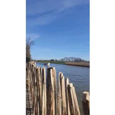 Afbeelding van Intergard Schapenhek kastanjehouten hekwerk 1,00x10m (8/10cm)