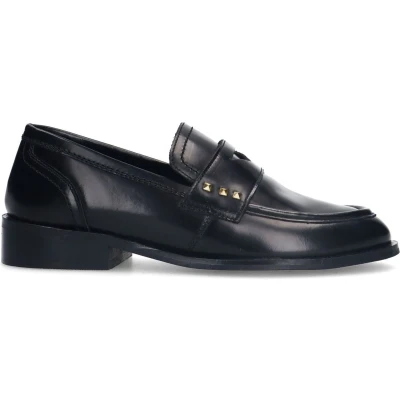 Afbeelding van Sacha leren loafers zwart