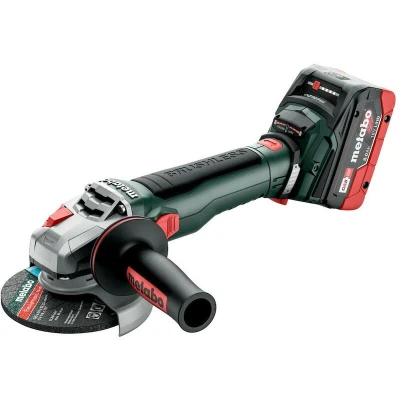 Afbeelding van Metabo Accu haakse slijper 125 mm WB 18 LT BL 11 quick 18V 2X8AH LIHD lader asc 145 metabox 165 L 613054810