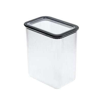 Afbeelding van BranQ Home essential Neroli Universele container met deksel voor het bewaren van levensmiddelen zoals meel, muesli, suiker en meer, BPA vrij kunststof, 2,33 l