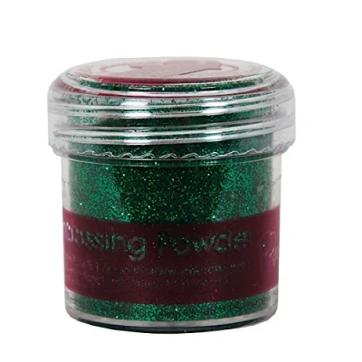 Afbeelding van docrafts 1 oz embossing poeder, klatergoud groen