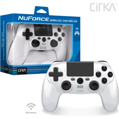 Afbeelding van Hyperkin CirKa NuForce wireless controller voor PS4 / PC Mac (wit)