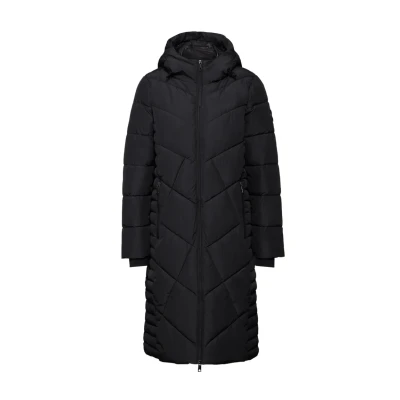 Afbeelding van Street One Lange teflon jas voor dames, zwart, 44