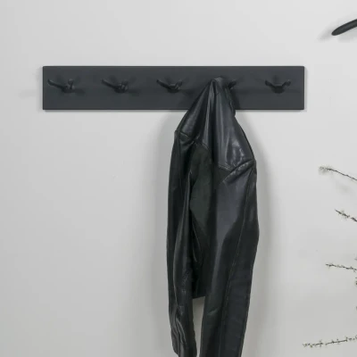 Afbeelding van Spinder Design Kapstok Pull 5 Zwart