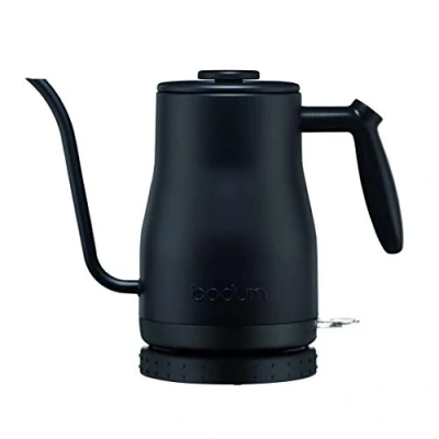 Afbeelding van BODUM BISTRO 11940 01EURO Elektrische waterkoker met lange uitloop, roestvrij staal, 1.200 W, 1.0 L