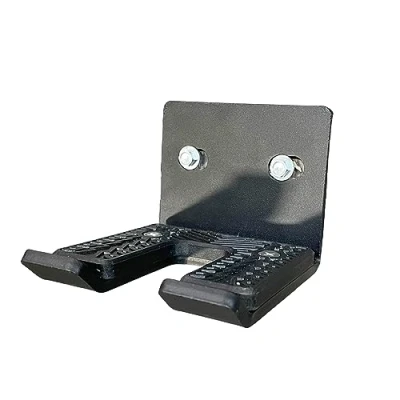 Afbeelding van RPM Power halterhouder verticale wandgemonteerde halteropslag voor Olympische halters verticaal hangend halterrek en (1 bar wandmontage)