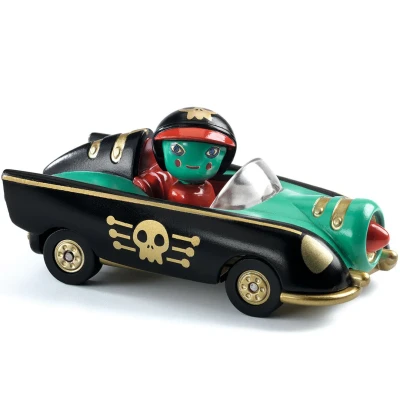 Afbeelding van Djeco crazy motors auto pirate wheels