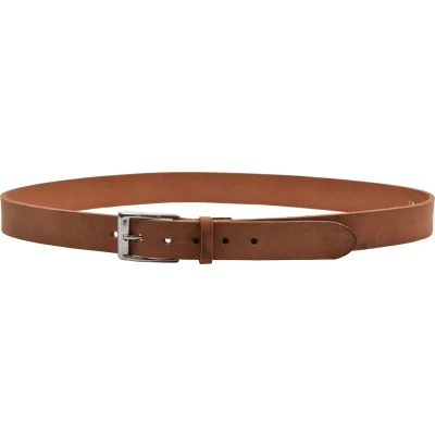 Afbeelding van Hoogwaardige Echt Lederen Riem 3.5 cm Breed Taupe Kleur 105 Lengte