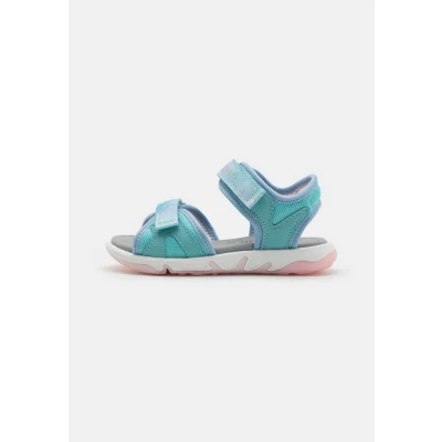 Afbeelding van Superfit Pebbles Sandalen voor kinderen, Maat: 25, Hellgrün/hellblau Imitatieleer/ textiel