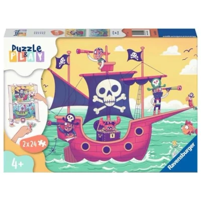 Afbeelding van Ravensburger Puzzle Land in Zicht 2x24 stuks