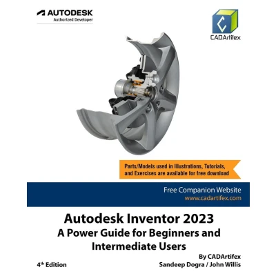 Afbeelding van Autodesk Inventor 2023: A Power Guide for Beginners and Intermediate Users