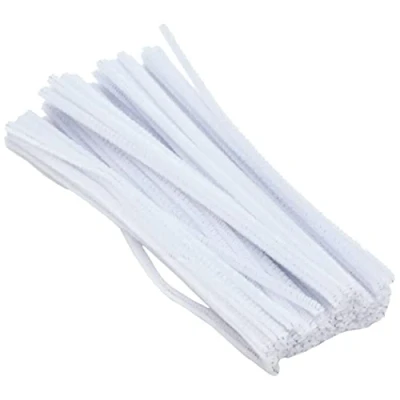 Afbeelding van Ark Craft kleine pijpreinigers, 100 stuks (wit)