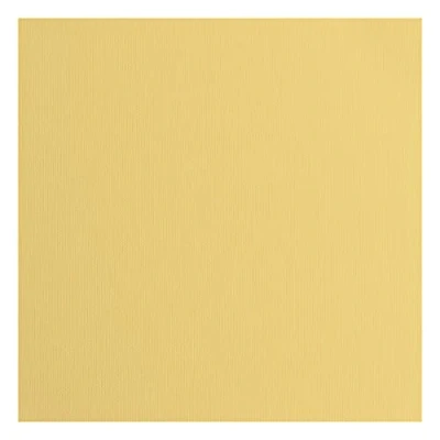 Afbeelding van Vaessen Creative Florence Cardstock Papier, geel, 216 g/m², vierkant, 30,5 x cm, 20 stuks, textuur, voor scrapbooking, kaarten, stansen en ander knutselwerk