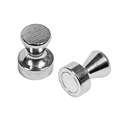 Afbeelding van Connex Neodymium gripmagneet Ø 12 x 16 mm, 2 stuks in praktische set, extra sterke magneet, kg kleefvermogen, voor huishoudelijk gebruik, werkplaats en hobby/Powermagnet/magneet met