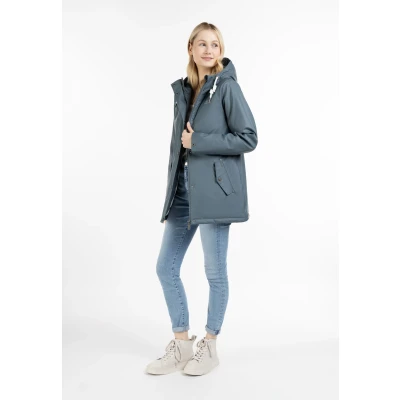 Afbeelding van Gewatteerde regenjas Schmuddelwedda XXL / Blauw Grijs 100% Polyester