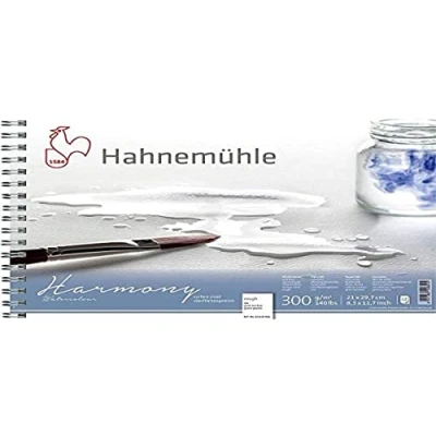 Afbeelding van Hahnemuhle Harmony Aquarel Spiraalvormige Pad Ruw Oppervlak A4, 10626842