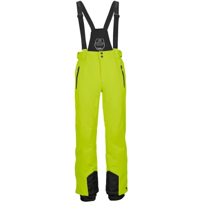 Afbeelding van Killtec Heren functionele broek/skibroek met afneembare bandjes, randbescherming en sneeuwvanger Enosh, lentegroen, 4XL