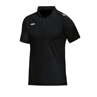 Afbeelding van JAKO Fussball Teamsport Textil Classico Poloshirt, Heren, Maat: Small, Schwarz