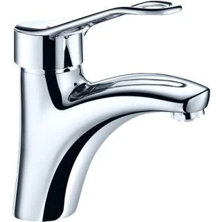 Afbeelding van Delabie wastfmengkr opb securitherm chroom 1 gats kraang 2521ep