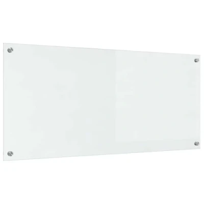 Afbeelding van vidaXL Keuken Achterwand Transparant Geharde Glas 110 x 50 0.6 cm