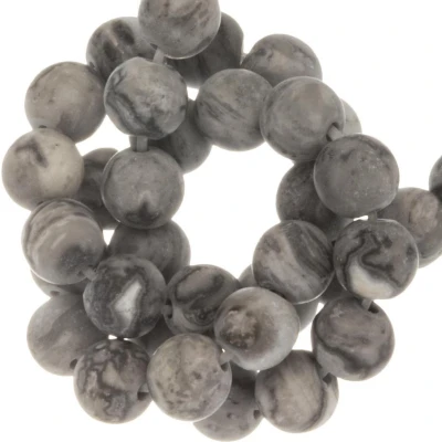 Afbeelding van Picasso Frosted Kralen (8 mm) 47 Stuks