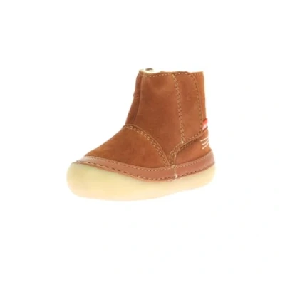 Afbeelding van KICKERS SOKIFAUNE Uniseks korte enkelschoenen voor kinderen, 26 EU, Kameel, EU