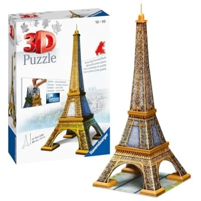 Afbeelding van Ravensburger 3D puzzel Eiffeltoren 216 stukjes