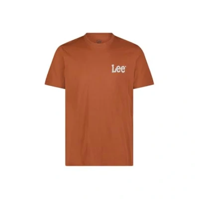 Afbeelding van Lee SS Tshirt print, Heren, Maat: XXL, Arabica