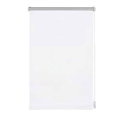 Afbeelding van GARDINIA EASYFIX thermo rolgordijn met achterzijde om te klemmen of lijmen, optimale lichtreflectie, energiebesparend, ondoorzichtig, alle montageonderdelen inbegrepen, wit, 60 x 150 cm (BxH)