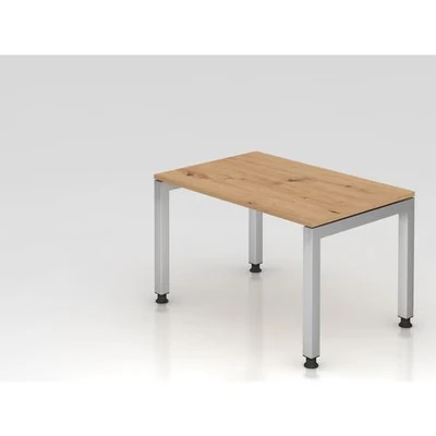 Afbeelding van JAVA 12 S Bureau 120x80 Tafelhoogte I In hoogte verstelbaar Knoestige Eiken