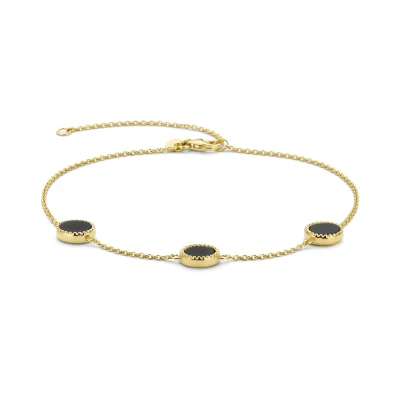 Afbeelding van Parte Di Me Brioso Cortona Dames Enkelbandje Gouden plating/Zilver Goud