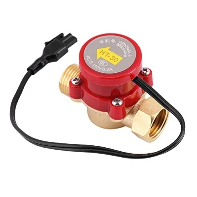 Afbeelding van 1 STKS Waterstroomsensor Schakelaar Met Waterstroomdetector Hall Flowmeter Voor G1 / 2 Zonne Verwarming Watercirculatie Draad (100V)