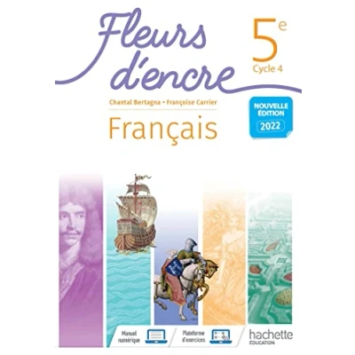 Afbeelding van Fleurs d&#039;encre Français Cycle 4/5e Livre élève Ed. 2022