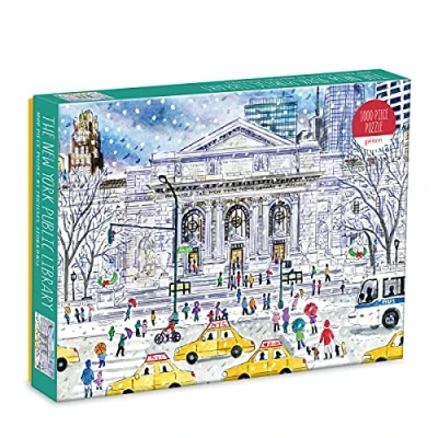 Afbeelding van Michael Storrings New York Public Library 1000 Pc Puzzle: piece Puzzle