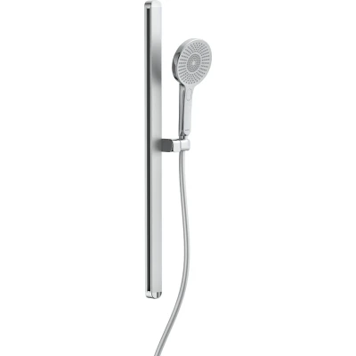 Afbeelding van SCHÜTTE KARIBIK Doucheset Chroom/Lichtgrijs Oval