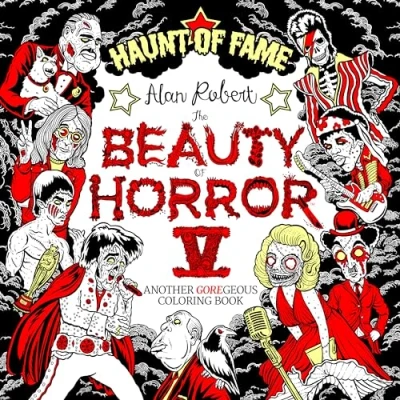 Afbeelding van BEAUTY OF HORROR COLORING 05 HAUNT FAME