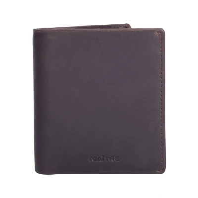 Afbeelding van Maitre Habert Portemonnee, Heren, Maat: One Size, Darkbrown