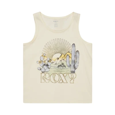 Afbeelding van Roxy, There Is Life Vintage T shirt voor meisjes, 14 jaar, Egret, Aigrette, Jaren